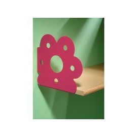 Soporte infantil flor fucsia